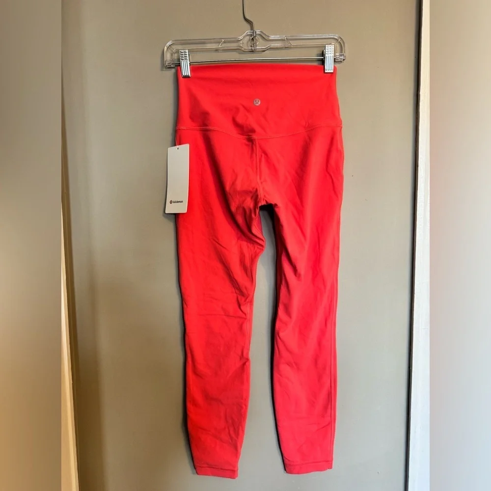 NWT Lululemon Coral Pink Align HR Leggings 25” - Picture 9 of 9